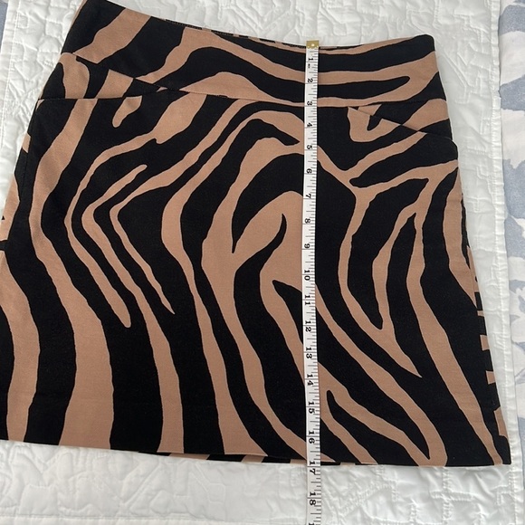LOFT animal print pocket shift skirt - Picture 11 of 12